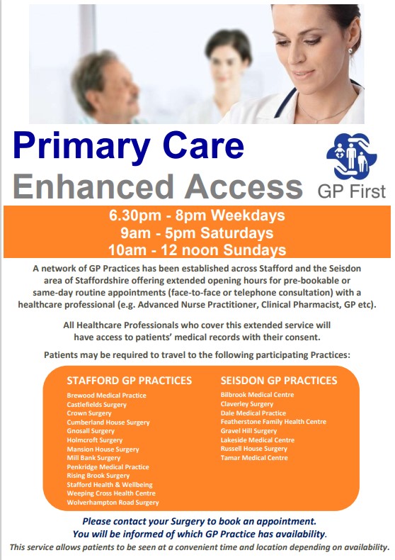 Primary Care Enhanced Access Poster